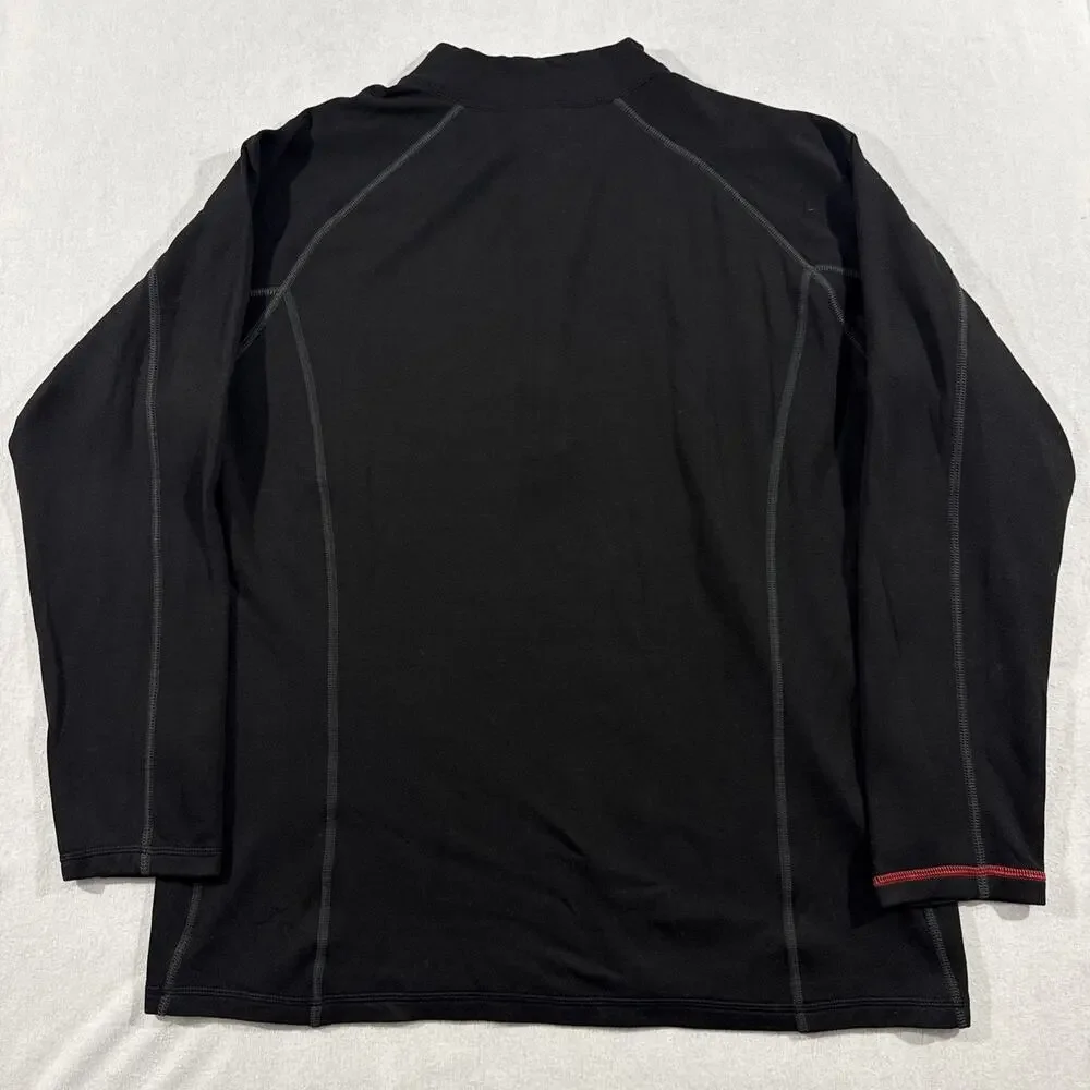 The Northface Men’s Lightweight Breathable Polypropylene Half Zip Sz XL Running